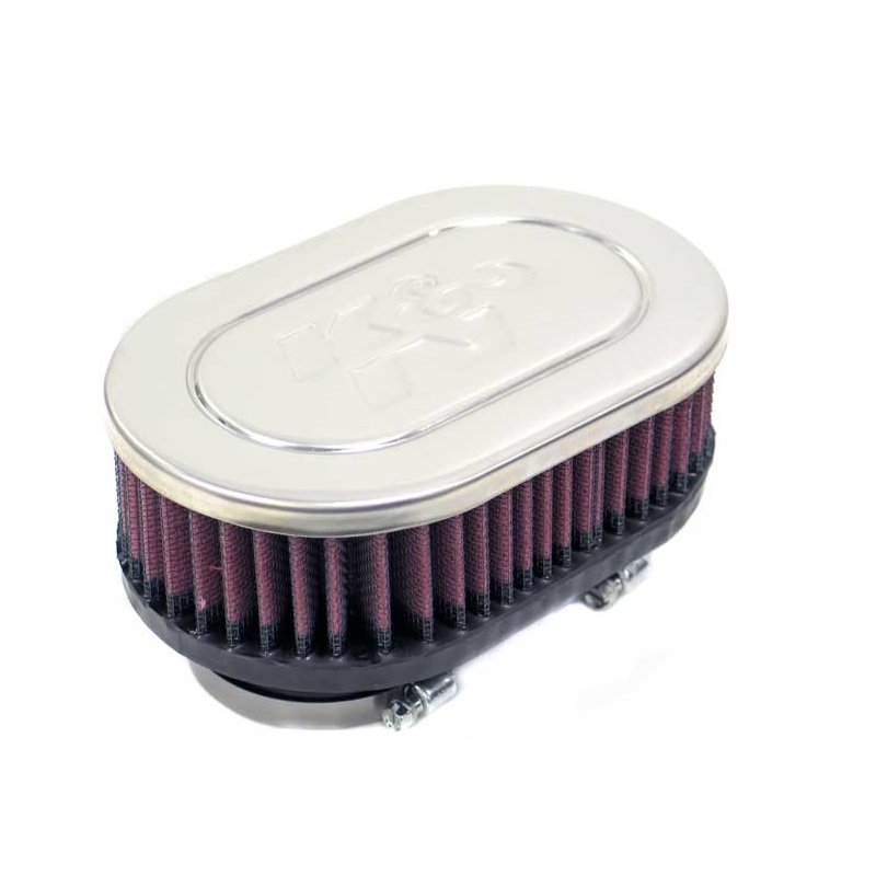 Filtro aire KN Filter RC-2370 Universal Doble Dual Flange Oval