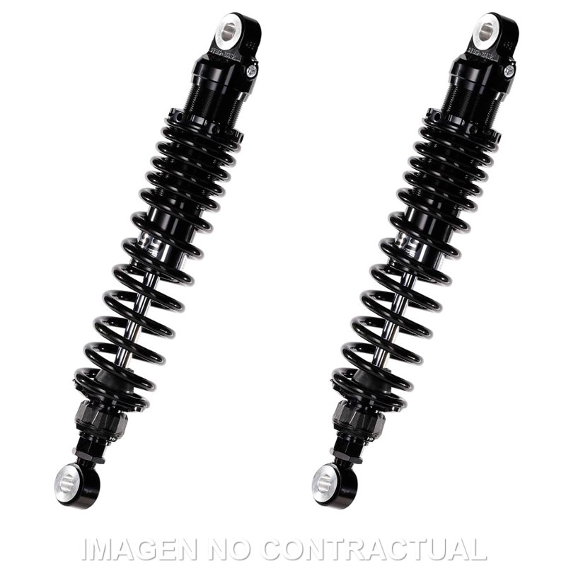 Juego Amortiguadores YSS  RZ362-370TRL-02-B-X Gas Top Line Black Edition Moto Guzzi 350 NTX