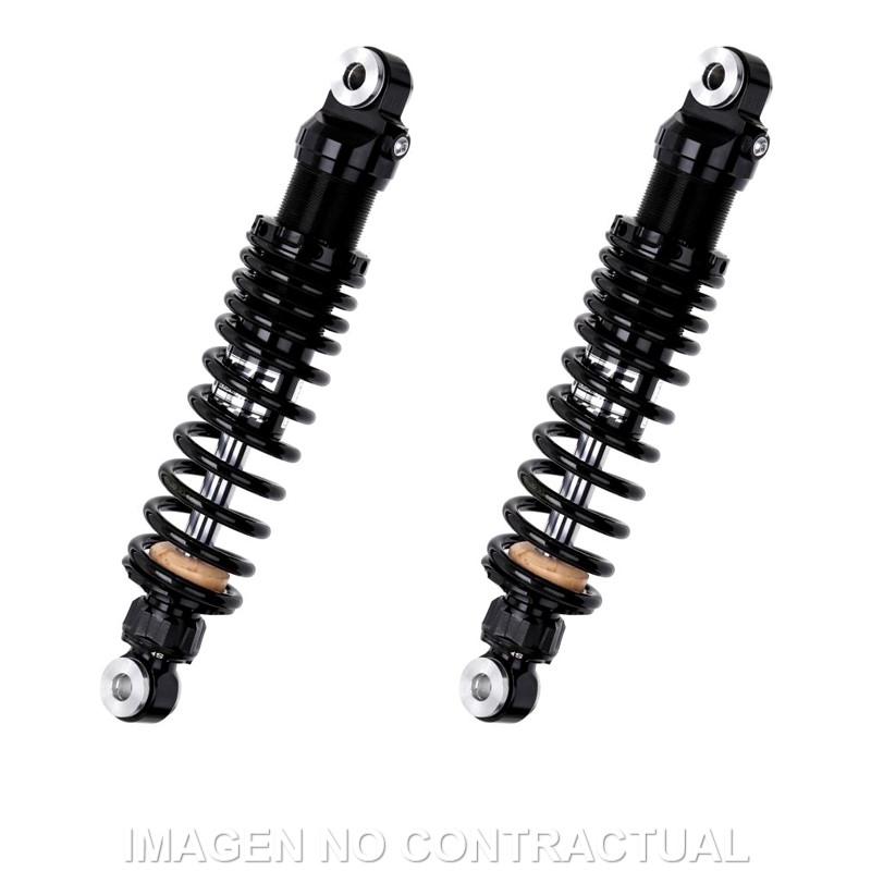 Juego Amortiguadores YSS  RZ366-310TR-27-B-X Gas Top Line Black Edition Harley Davidson XL 883