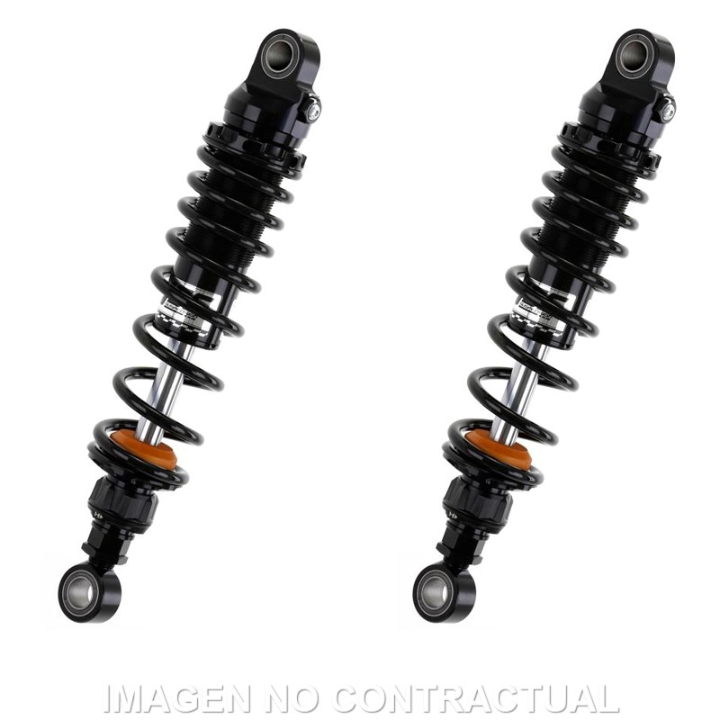 Juego Amortiguadores YSS  RZ366-325TRL-08-B-X Gas Top Line Black Edition Harley Davidson Road King