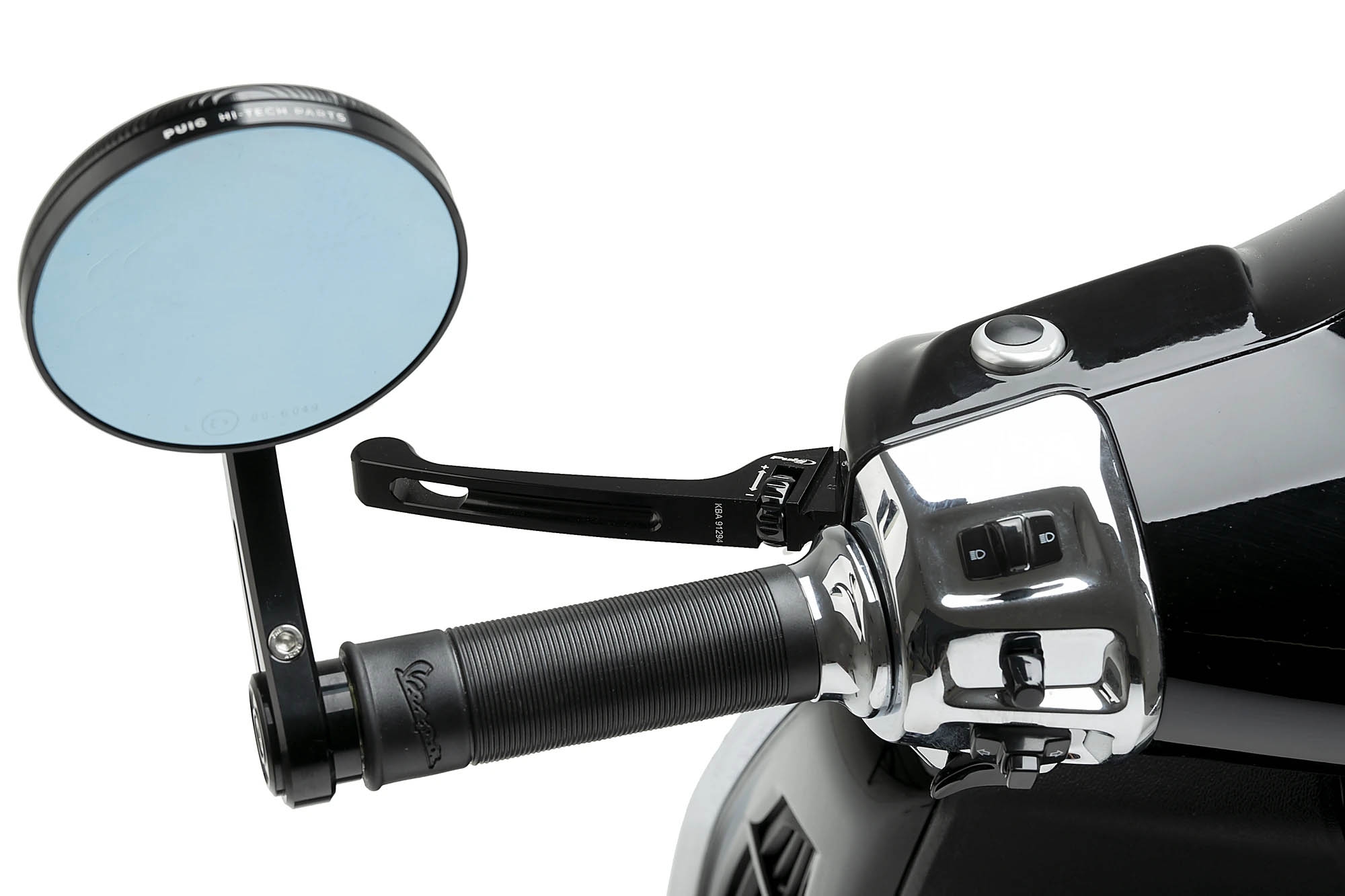 Juego tapones retrovisor Puig 22340P Vespa GTS300-310 Plata
