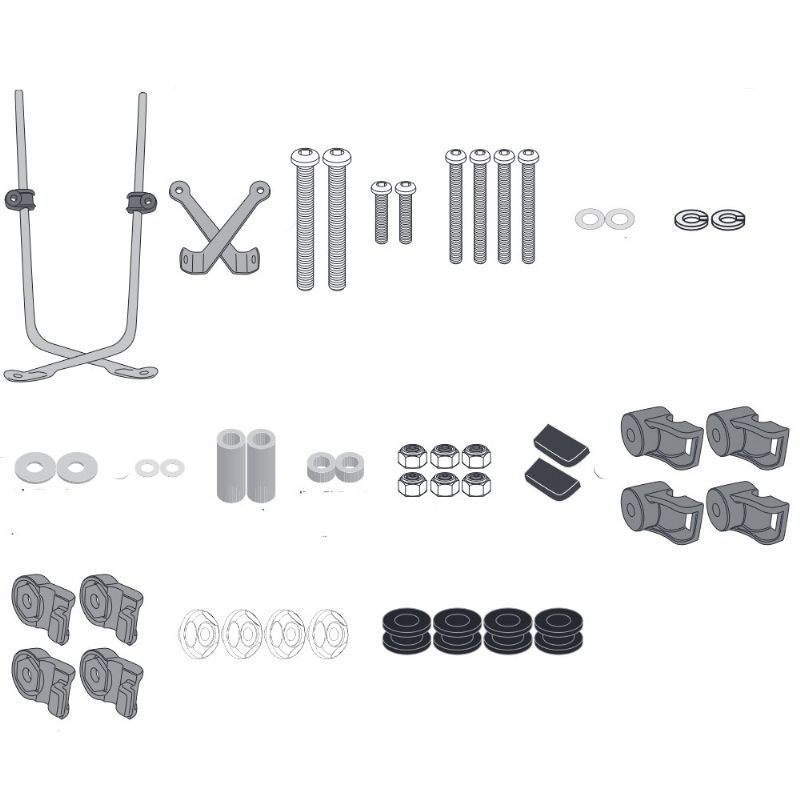 Kit anclajes cúpula Givi A8103A