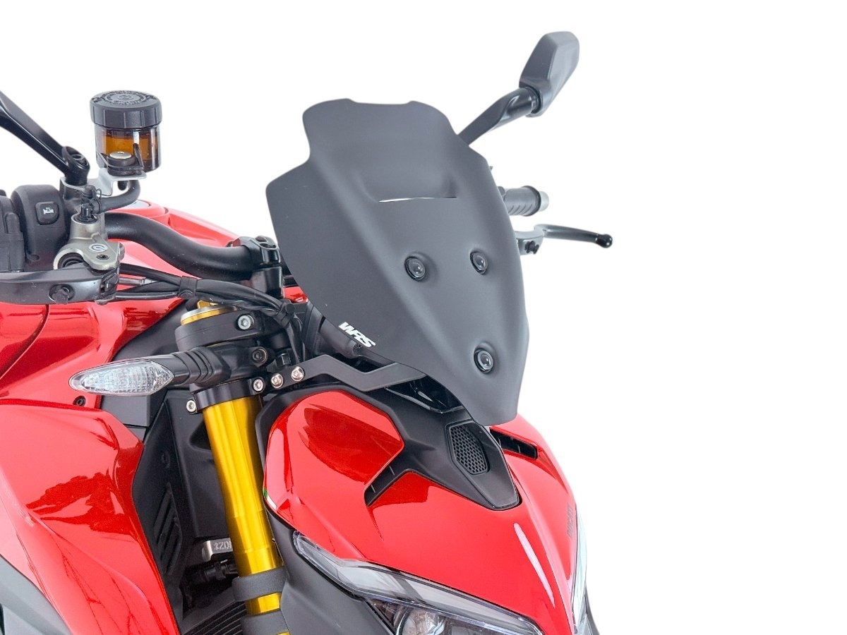 Parabrisas Sport Plus WRS DU042NO Ducati Streetfighter 955 V2 2025 Negro Mate