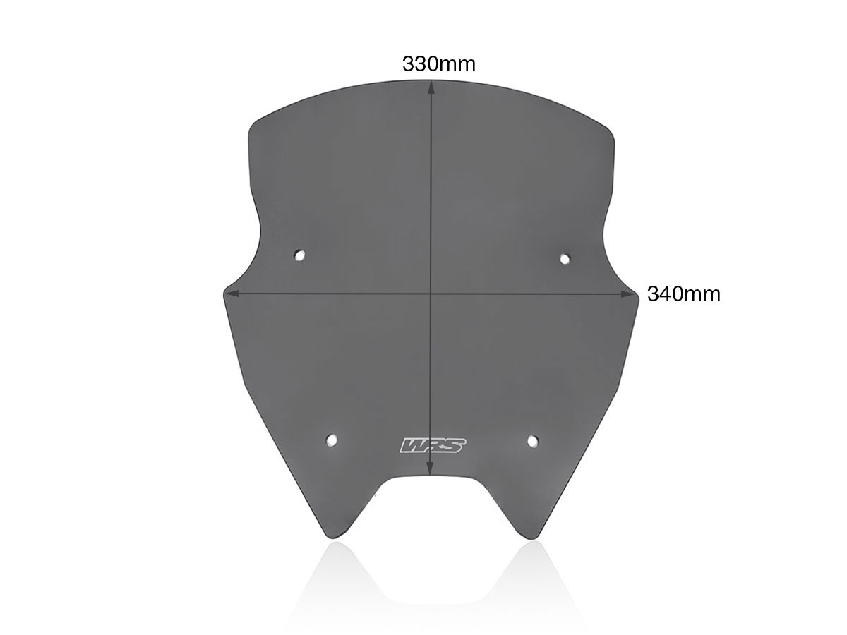 Parabrisas Sport WRS BM072FS BMW R 1200 RS 2015-2018 Ahumado Oscuro