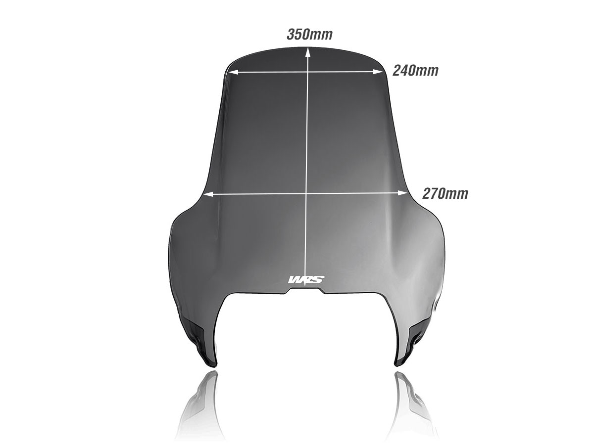Parabrisas Standard WRS BM062FS BMW R 1100 GS 1994-1999 Ahumado Oscuro