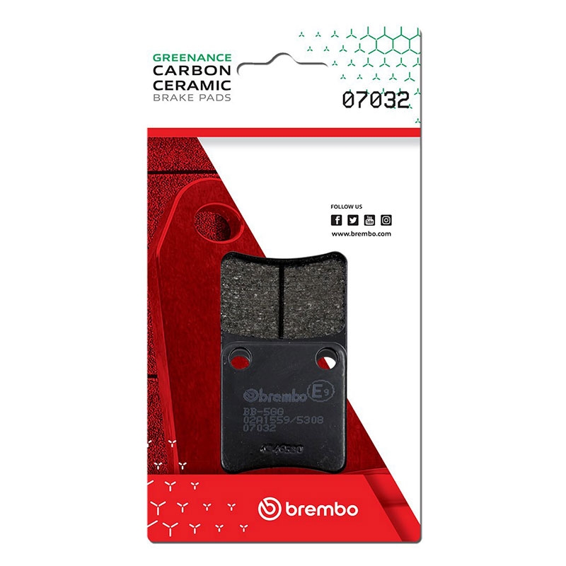 Pastillas freno Brembo 07032CC
