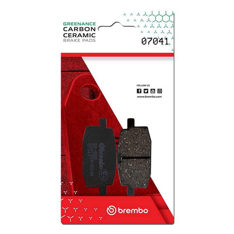 Pastillas freno Brembo 07041CC
