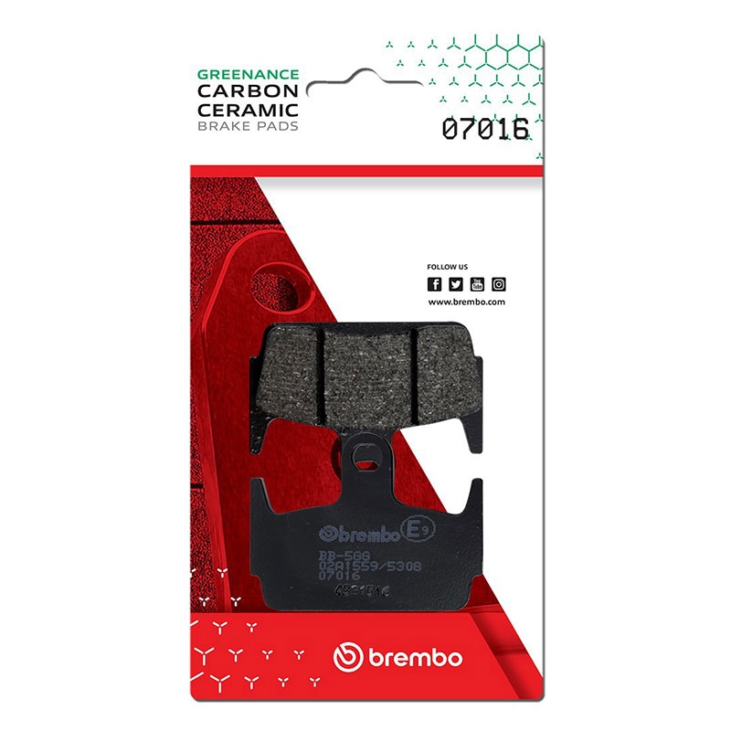 Pastillas freno Brembo 07016CC
