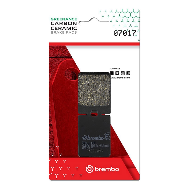 Pastillas freno Brembo 07017CC