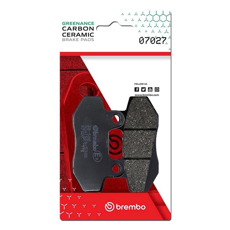 Pastillas freno Brembo 07027