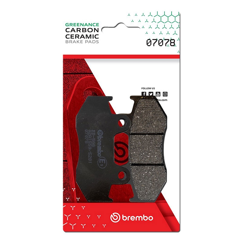 Pastillas freno Brembo 07078