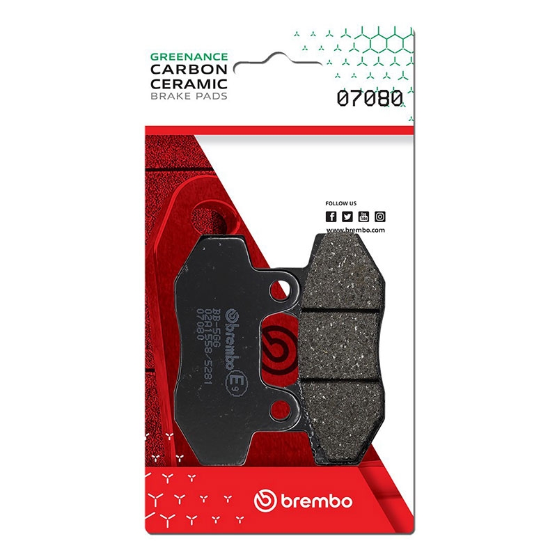 Pastillas freno Brembo 07080