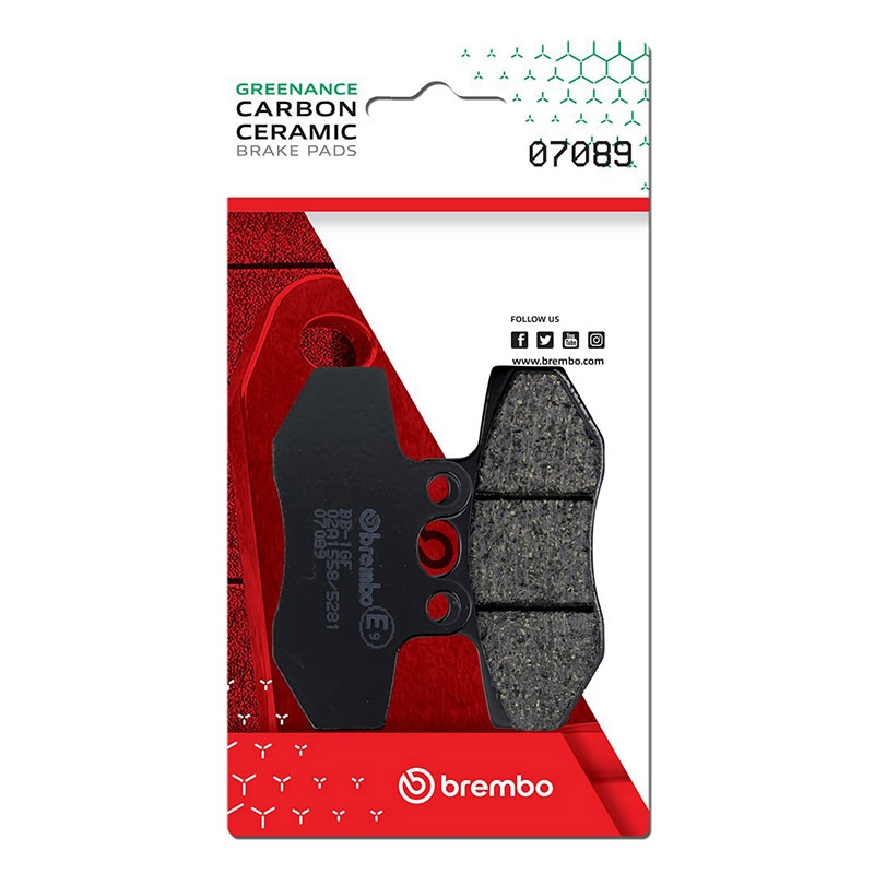Pastillas freno Brembo 07089