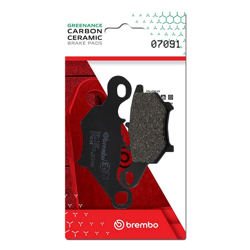 Pastillas freno Brembo 07091