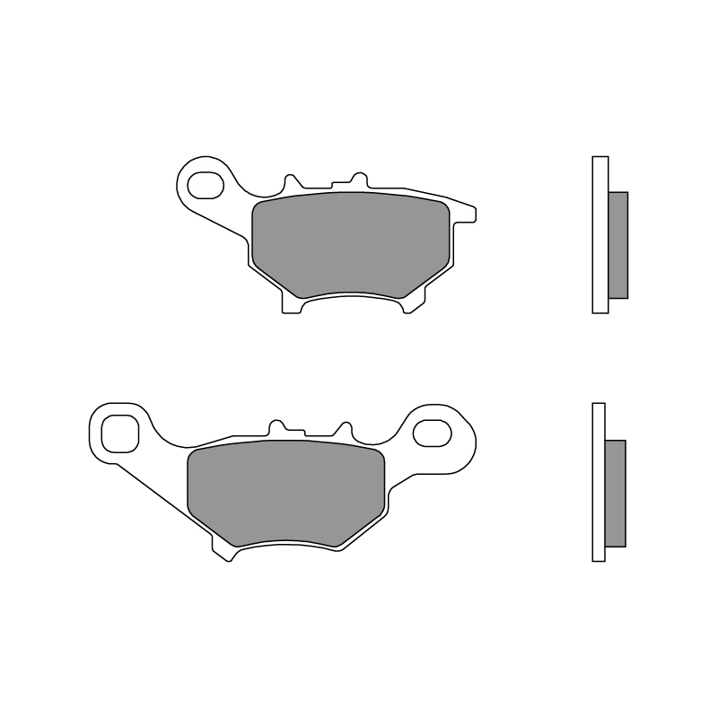 Pastillas freno Brembo 07092