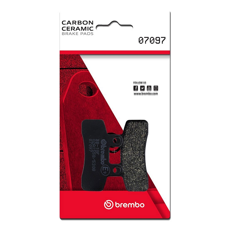 Pastillas freno Brembo 07097