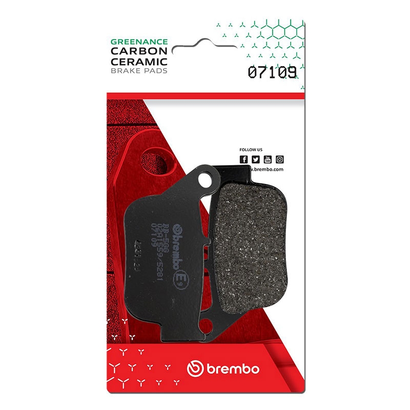 Pastillas freno Brembo 07109