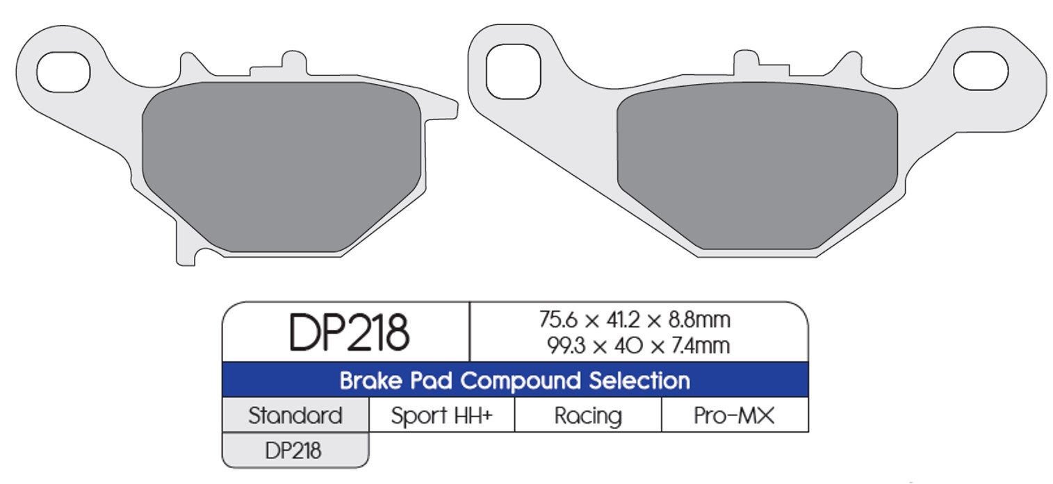 Pastillas freno Dp Brakes DP218 Off-Road