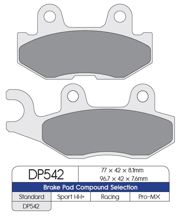Pastillas freno Dp Brakes DP542 Off-Road