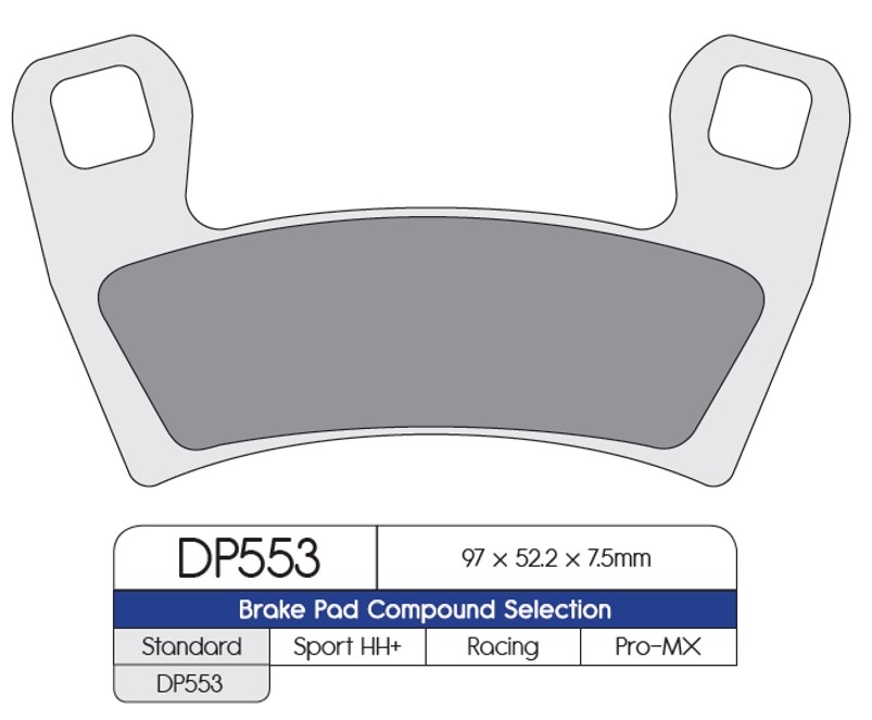 Pastillas freno Dp Brakes DP553 Off-Road