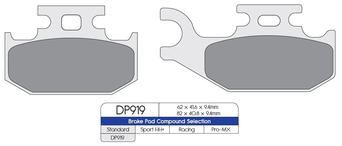 Pastillas freno Dp Brakes DP919 Off-Road