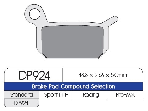Pastillas freno Dp Brakes DP924 Off-Road