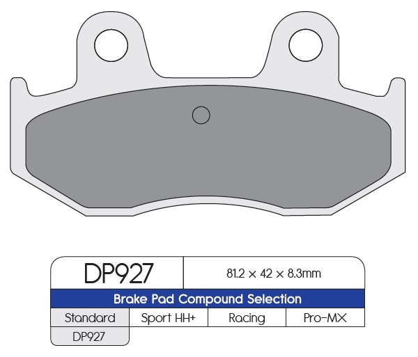 Pastillas freno Dp Brakes DP927 Standard