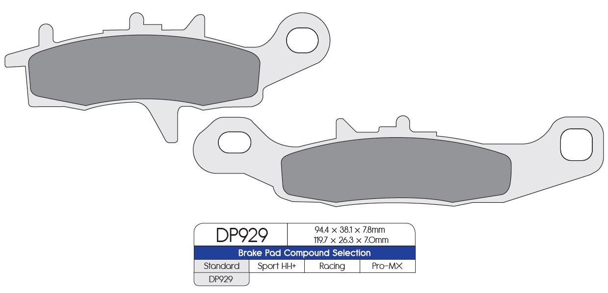 Pastillas freno Dp Brakes DP929 Off-Road