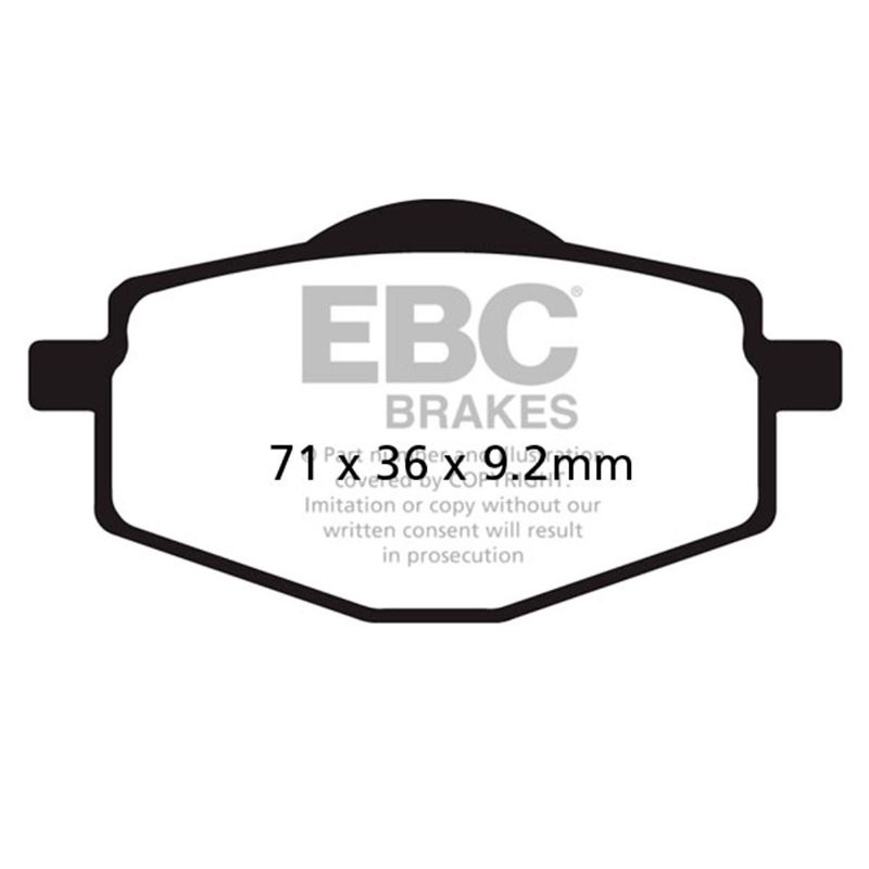 Pastillas freno Ebc FA101