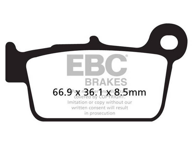 Pastillas freno Ebc FA367/2TT
