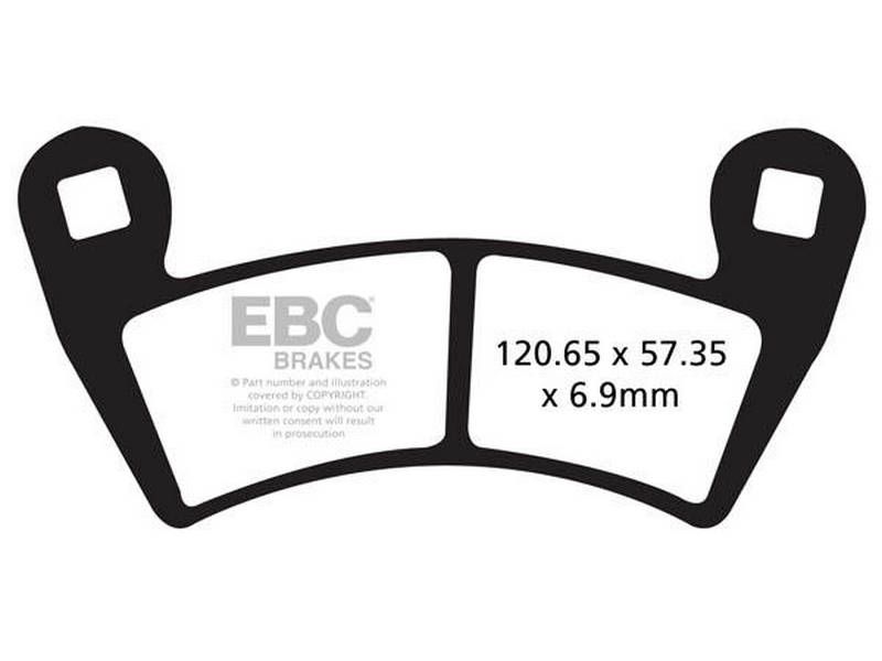 Pastillas freno Ebc FA452TT