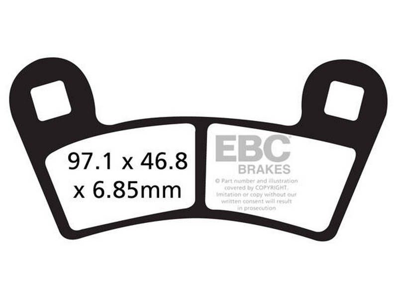 Pastillas freno Ebc FA456TT