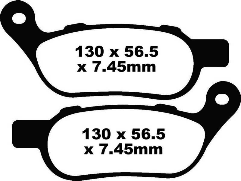 Pastillas freno Ebc FA458V