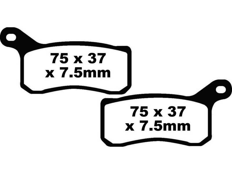 Pastillas freno Ebc FA462R