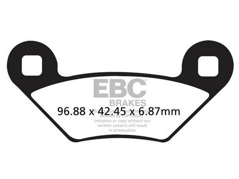 Pastillas freno Ebc FA475TT