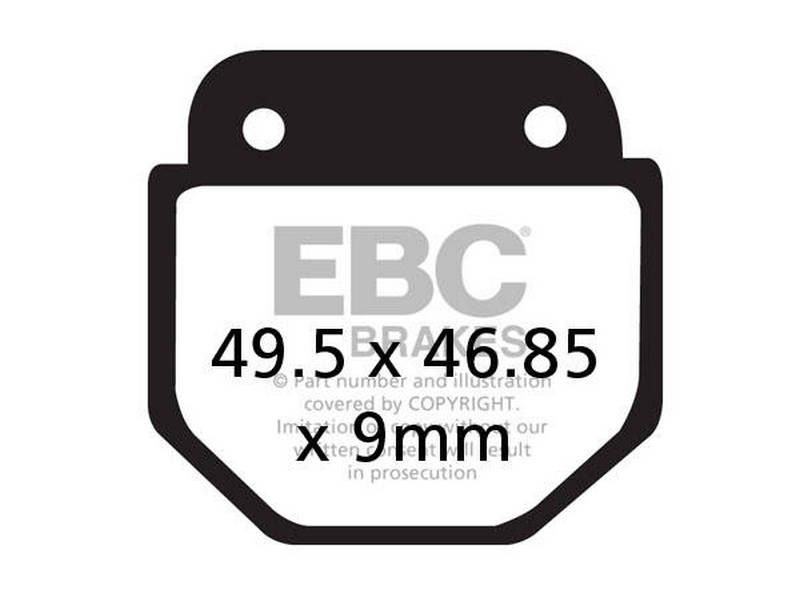 Pastillas freno Ebc FA486