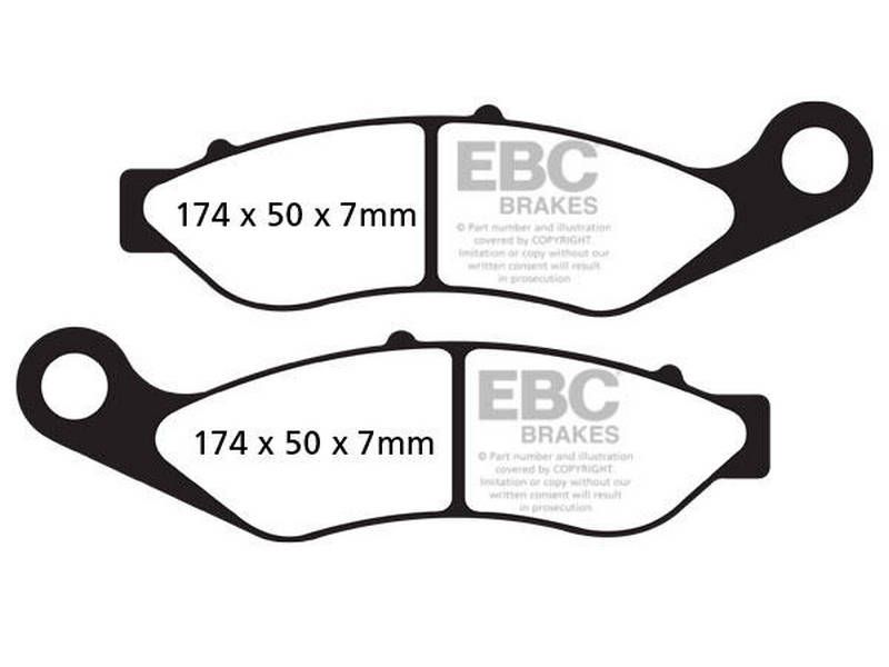 Pastillas freno Ebc FA638