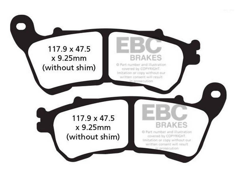 Pastillas freno Ebc FA640