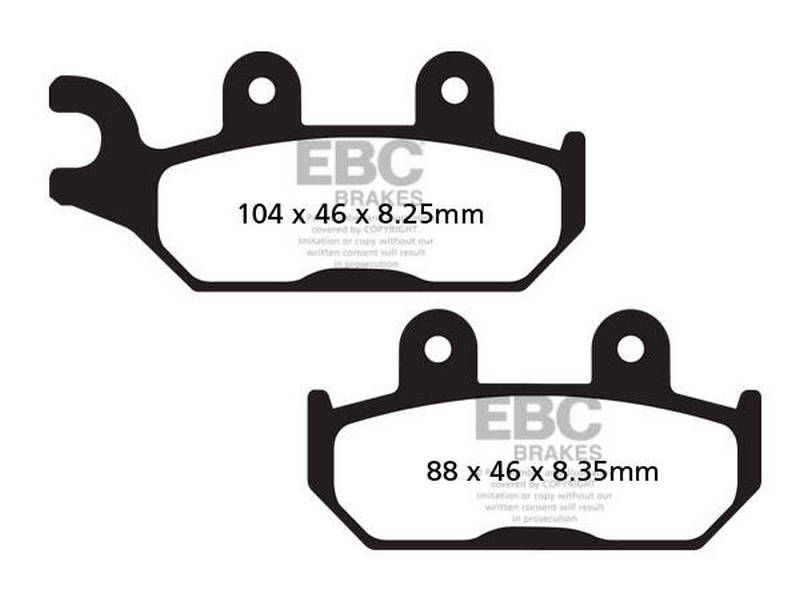 Pastillas freno Ebc FA645TT