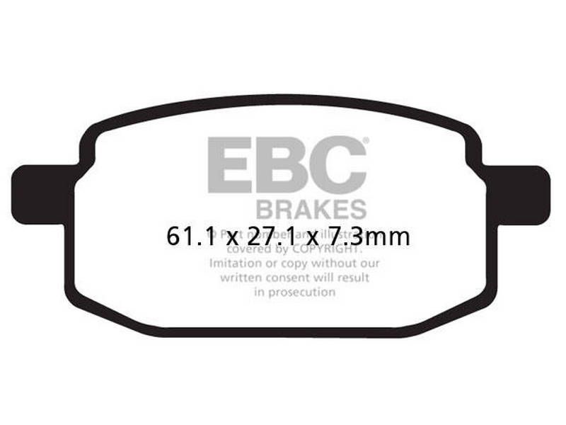 Pastillas freno Ebc SFAC169