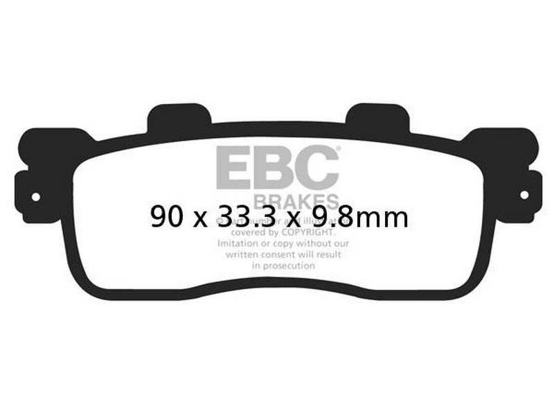 Pastillas freno Ebc SFAC498