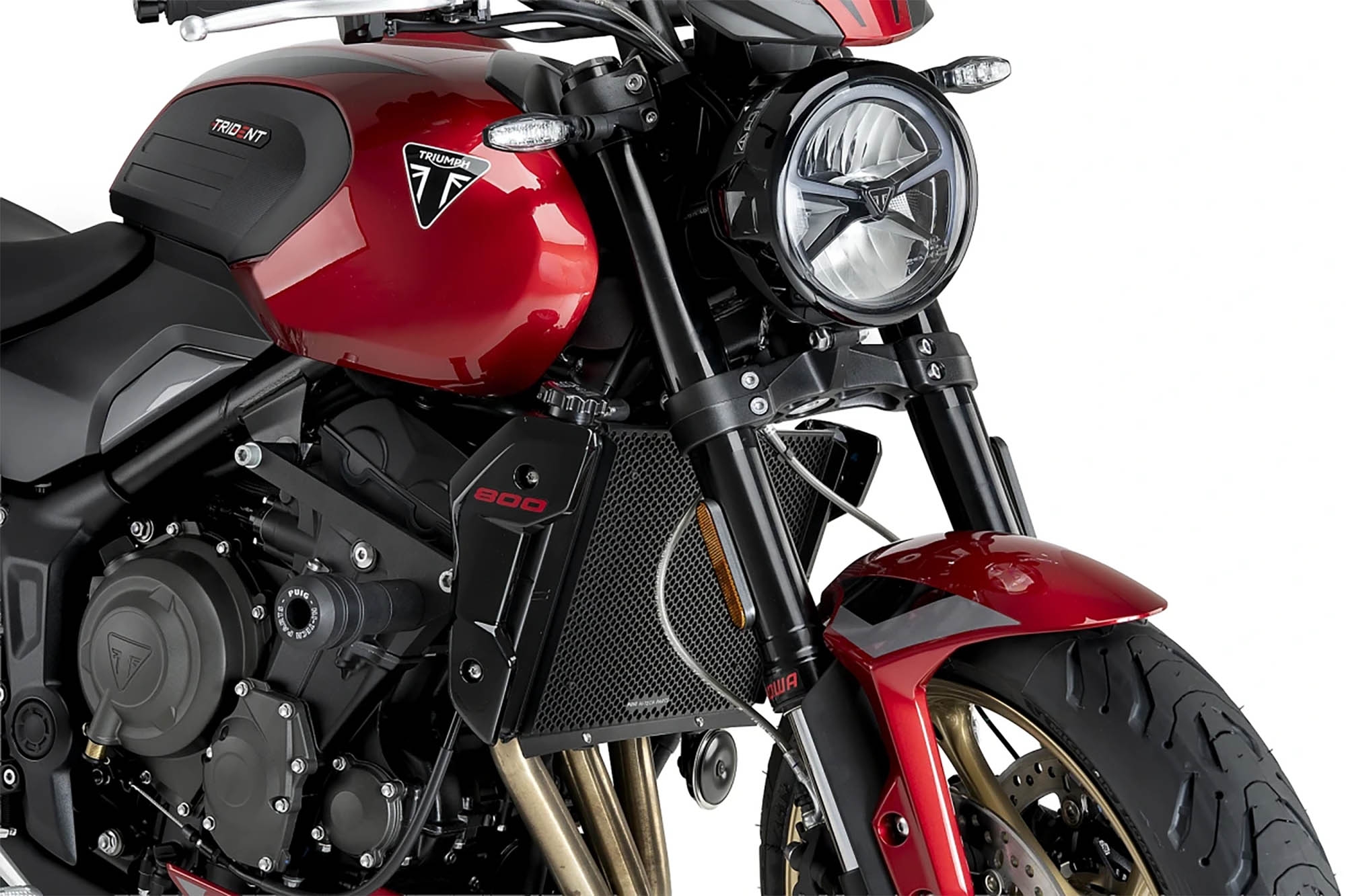 Protector radiador Puig 22528N Triumph Tiger Sport 800 2025 Negro