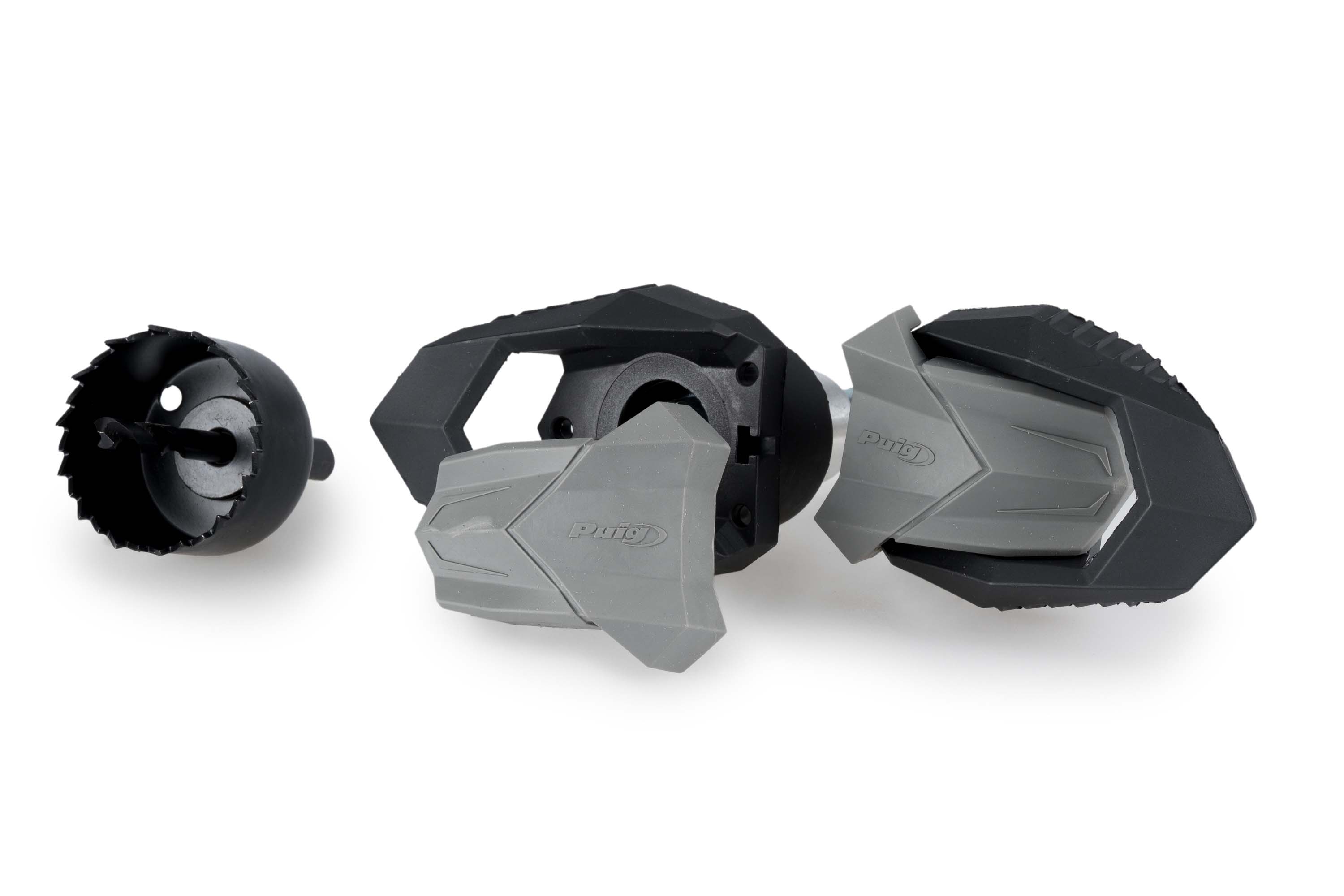 Protectores motor R19 Puig 22194N Honda CBR 600RR 2024-2025 Negro