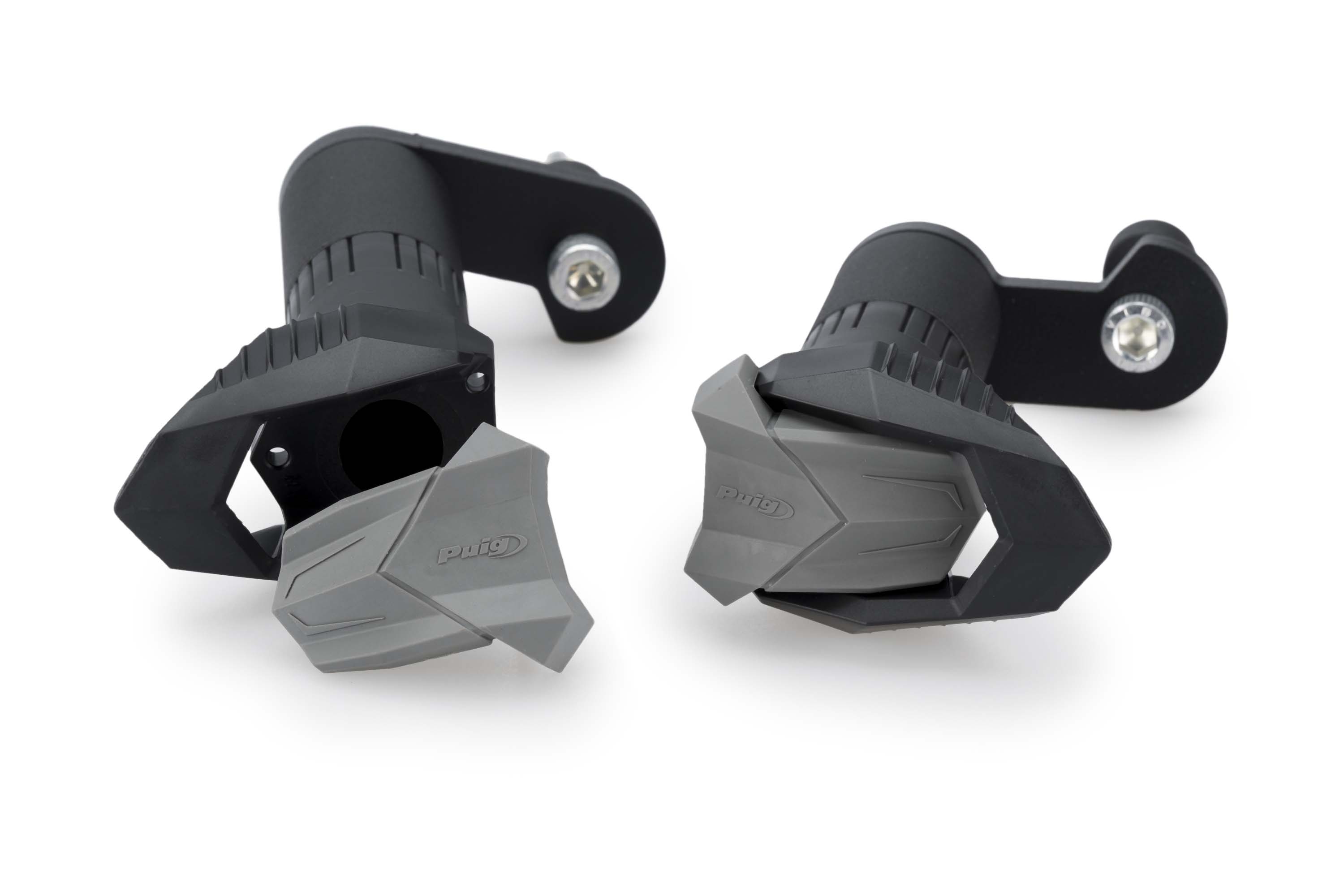 Protectores motor R19 Puig 22236N Aprilia RS457 2024-2025 Negro