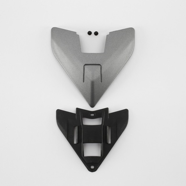 Recambio Shoei Base Top Para Visera V-460 Hornet Adv Gris Mate