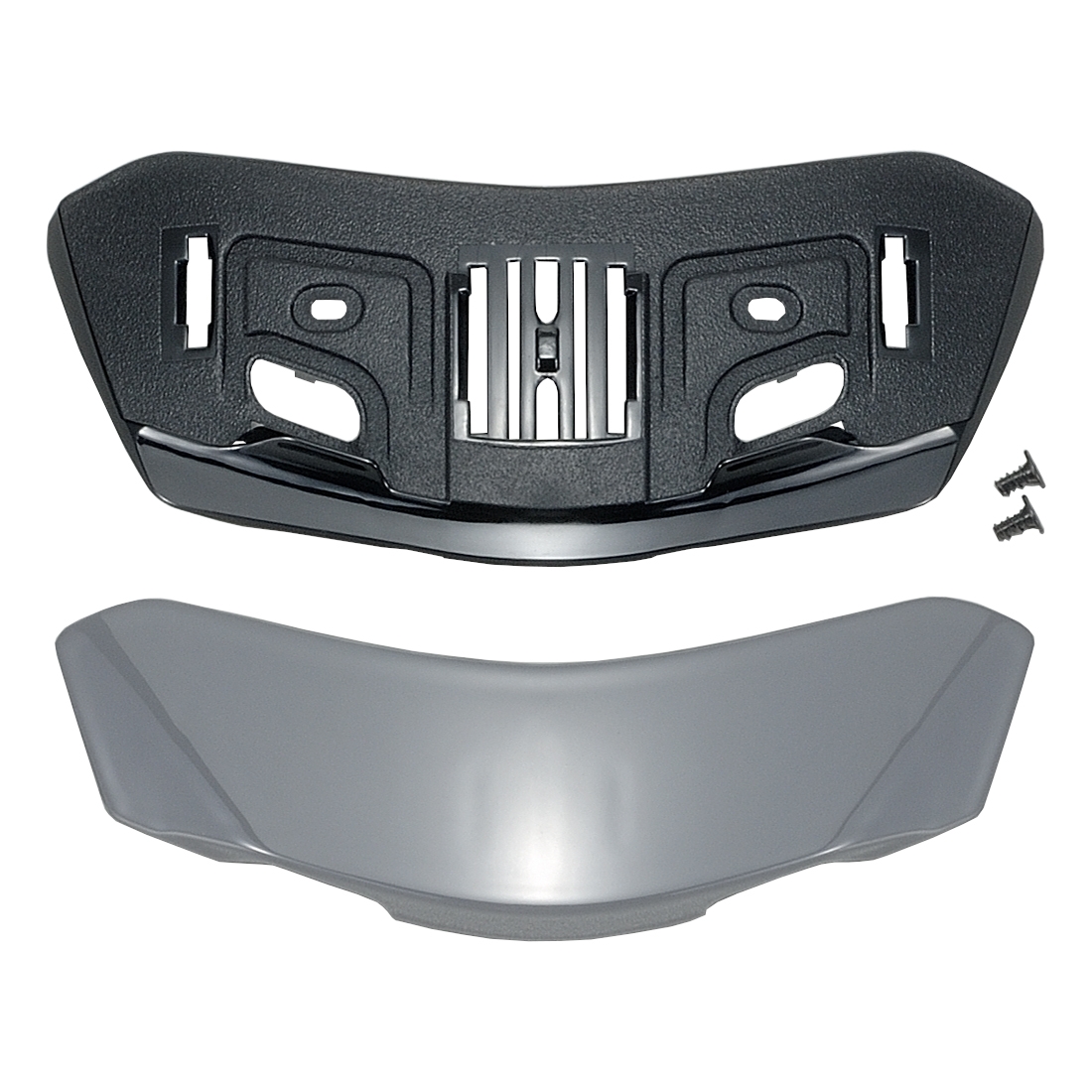 Recambio casco Shoei NXR 2 ventilación frontal Gris Basalto