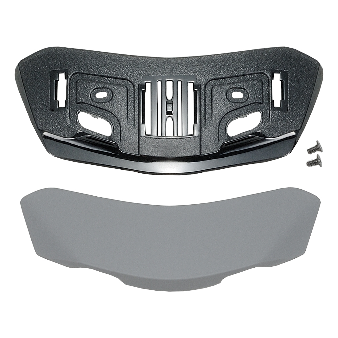 Recambio casco Shoei NXR 2 ventilación frontal Gris Basalto Mate