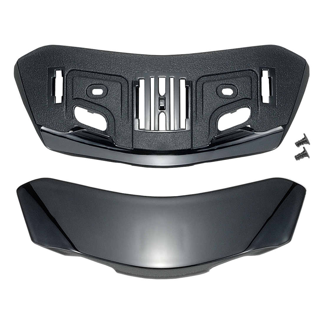 Recambio casco Shoei NXR 2 ventilación frontal Negro