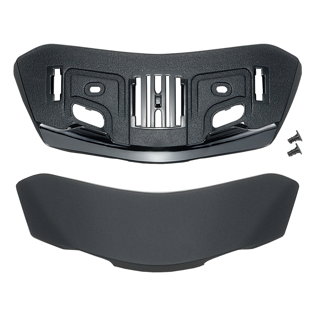 Recambio casco Shoei NXR 2 ventilación frontal Negro Mate