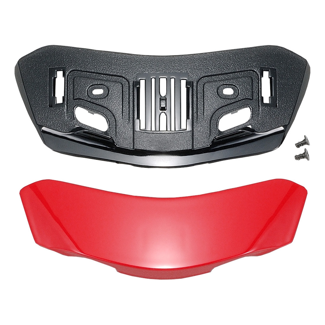 Recambio casco Shoei NXR 2 ventilación frontal Rojo